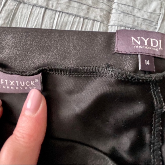 NYDJ Lift Tuck Technology Coated Leggings - Picture 7 of 7